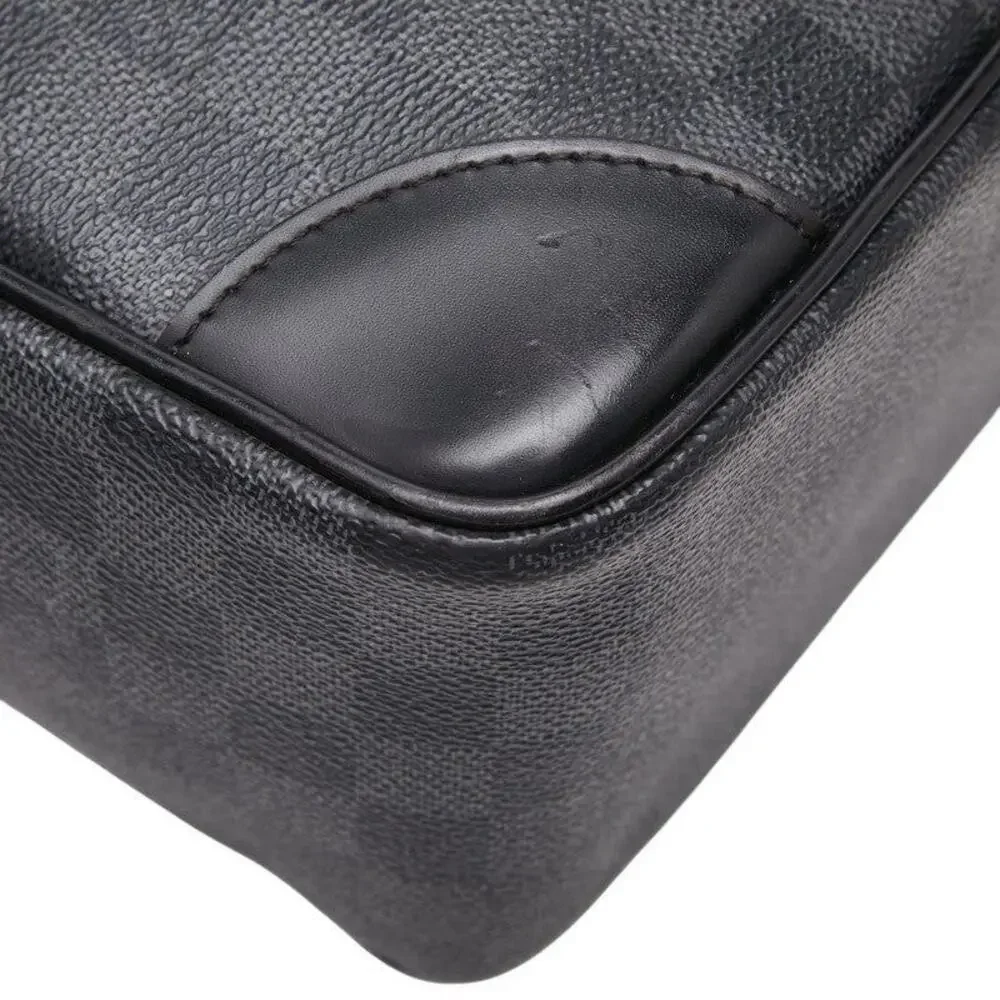 Louis Vuitton Damier Graphite Voyage GM Business Briefcase Black